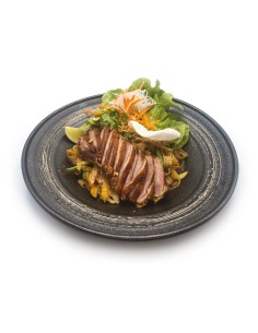 62E. PAD THAI mit knuspriger Entenbrust