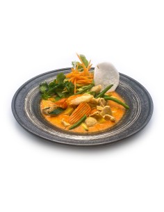 35H. RED CURRY mit Hühnerbrustfilet