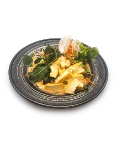 35S. RED CURRY mit hausgemachtem Seidentofu